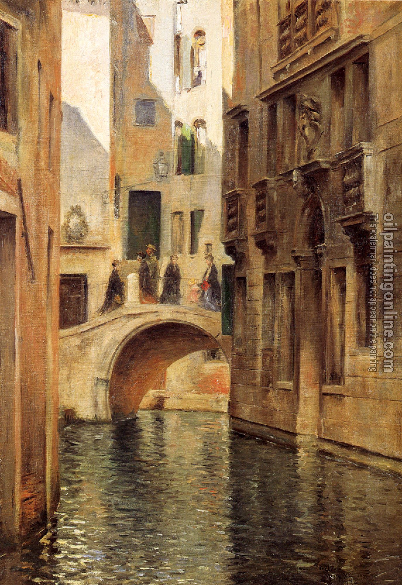 Julius LeBlanc Stewart - Venetian Canal